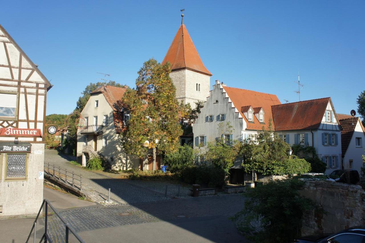 Wunderschoene Ferienwohnung In Winterhausen Mit Kueche, Bad Und Piano Eksteriør billede